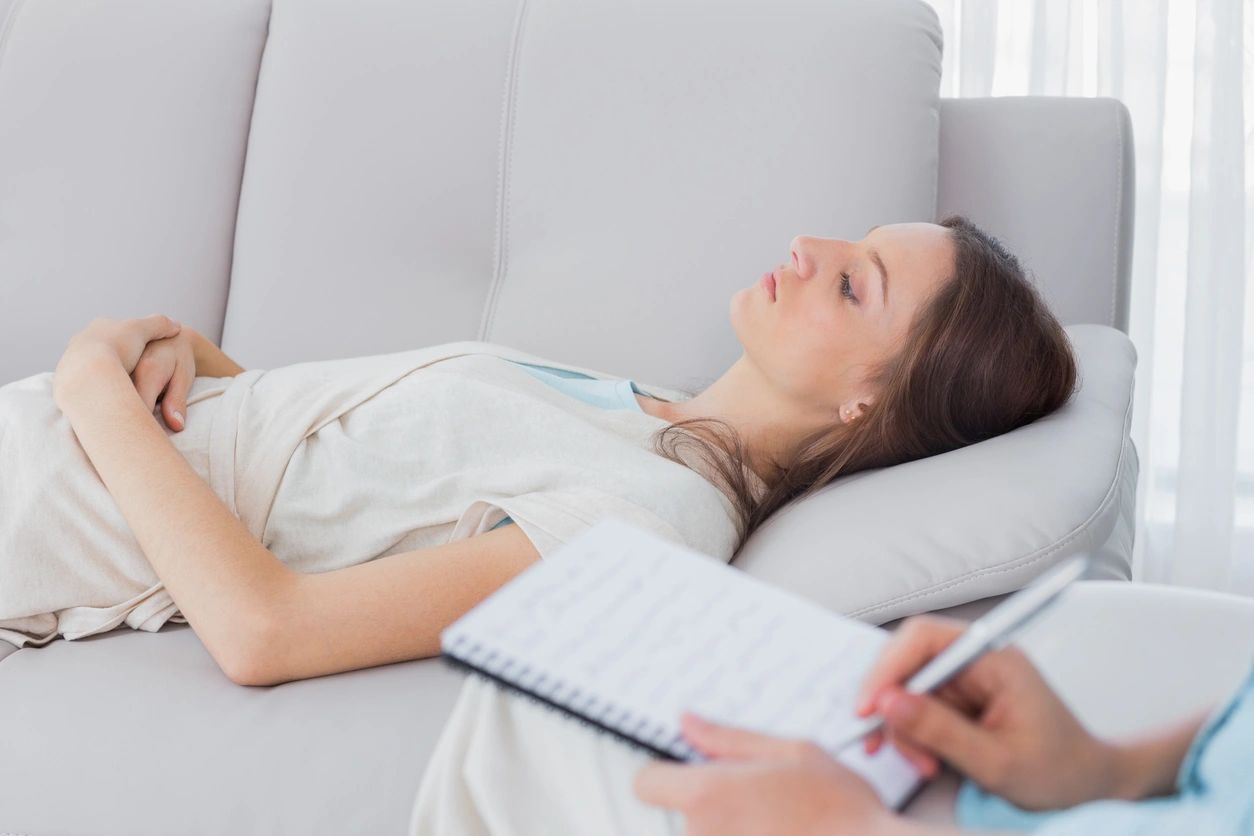 Hypnotherapy session